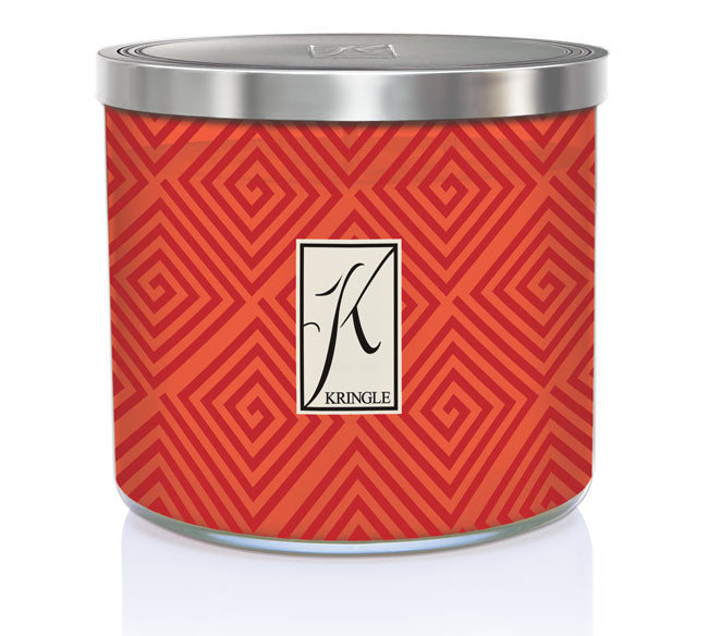 Bourbon Apple & Oud 3-Wick Candle - Kringle Candle Company