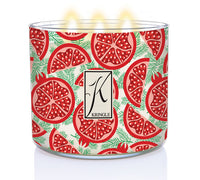 Pomegranate & Fir 3-Wick Candle - Kringle Candle Company