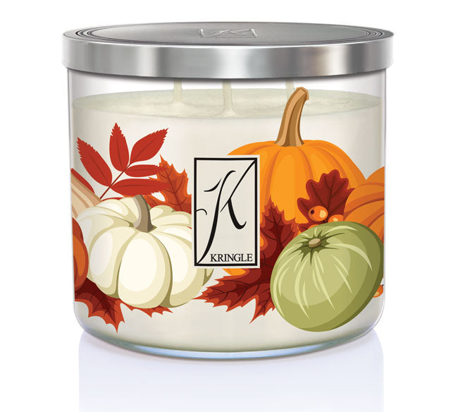 Salted Maple Pumpkin 3-Wick Candle - Kringle Candle Company