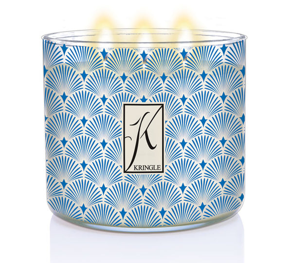 Winter Iris 3-Wick Candle - Kringle Candle Company