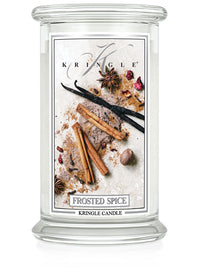 Frosted Spice Large 2-Wick - Kringle Candle Company