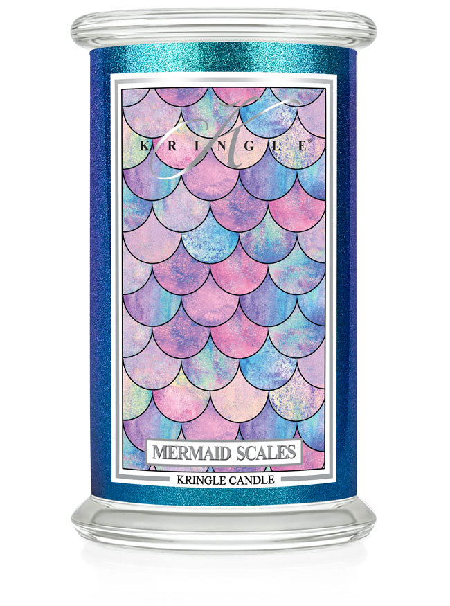 Mermaid Scales Large 2-wick - Kringle Candle Company