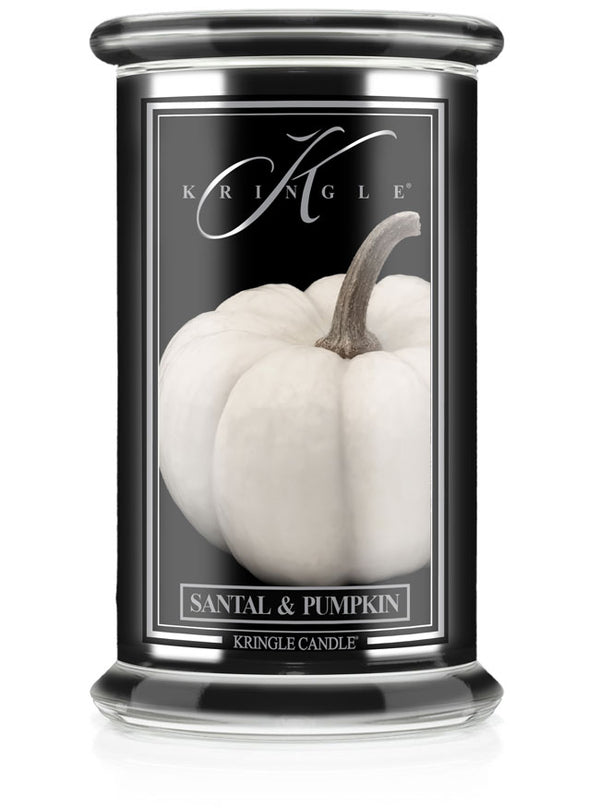 Santal & Pumpkin Large 2-wick - Kringle Candle Company