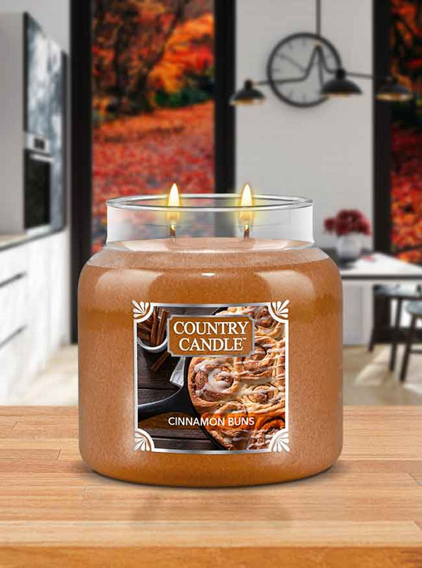 Cinnamon Buns Medium 2-wick - Kringle Candle Company