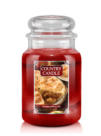 Warm Apple Pie Large 2-wick - Kringle Candle Company