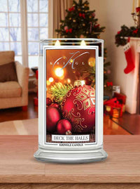 Deck the Halls Large 2-wick - Kringle Candle Company