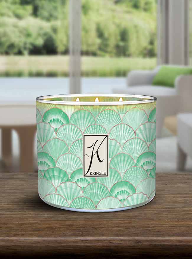 Sea Shells | 3-wick Candle - Kringle Candle Company