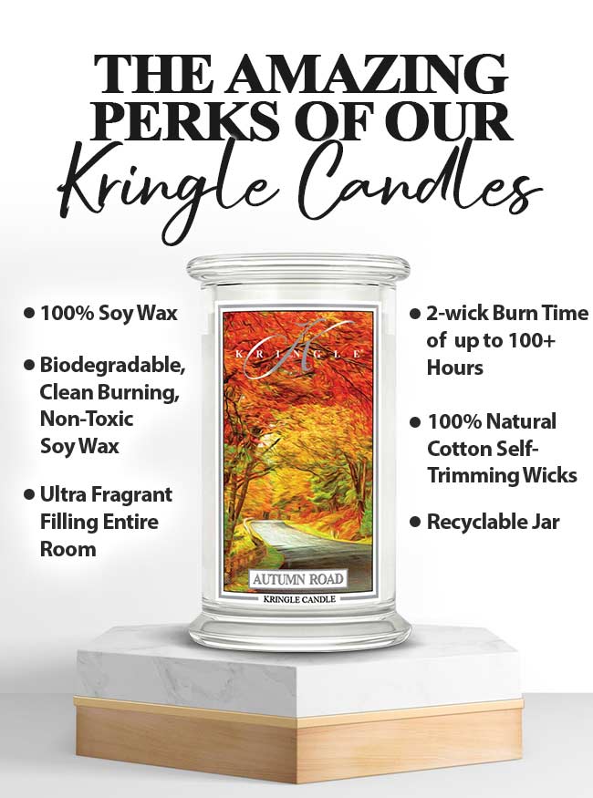 Autumn Road  Large 2-wick - Kringle Candle Company