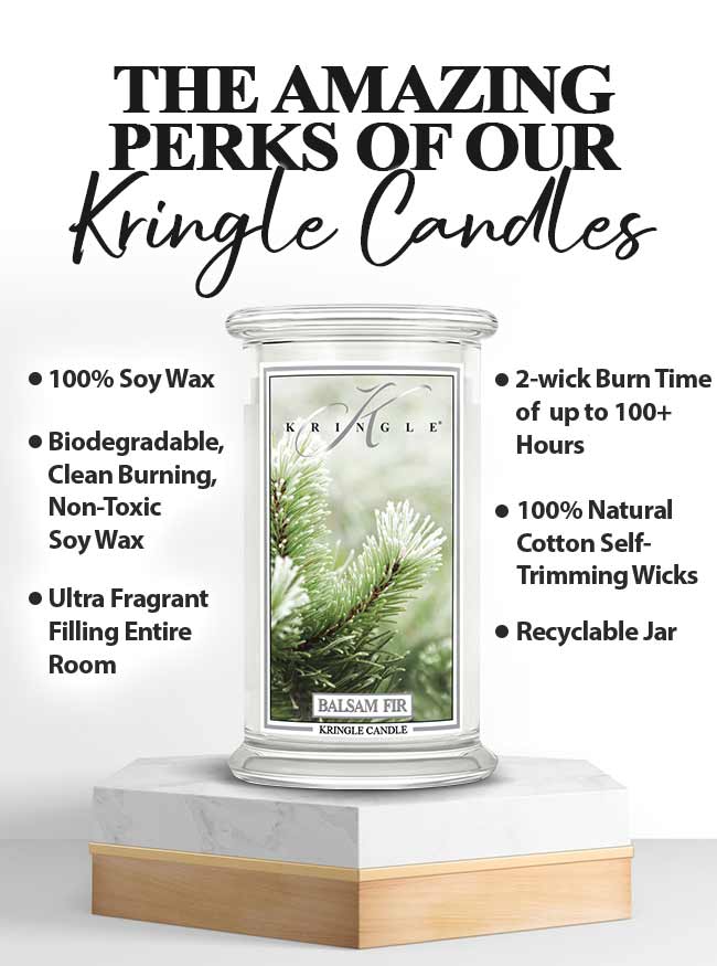 Balsam Fir  Large 2-wick - Kringle Candle Company