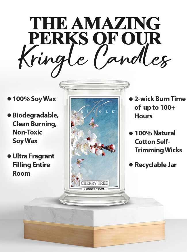 Cherry Tree  Large 2-wick - Kringle Candle Company