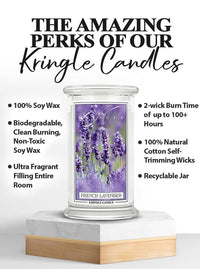 French Lavender Large 2-wick - Kringle Candle Company