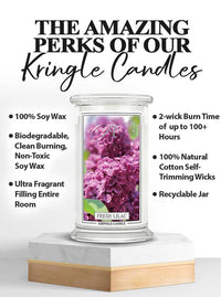 Fresh Lilac Large 2-wick - Kringle Candle Company