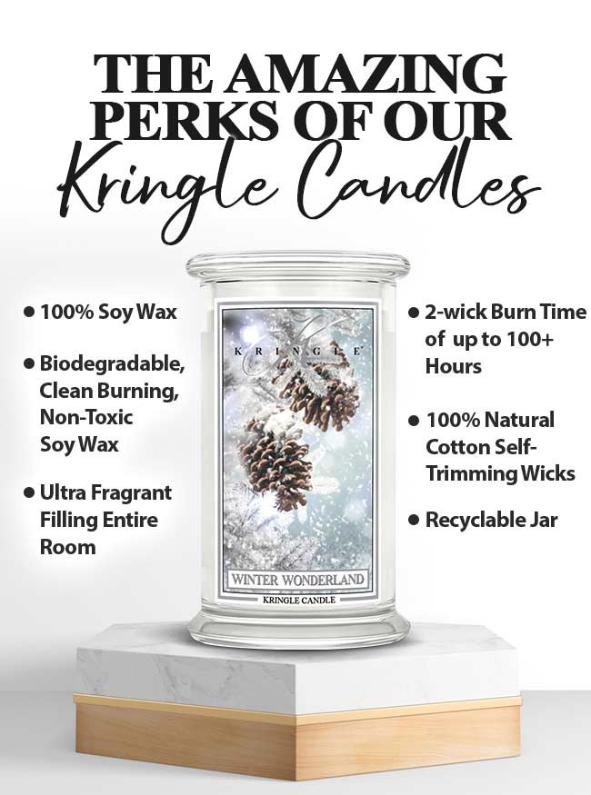 Winter Wonderland Large 2-wick - Kringle Candle Company