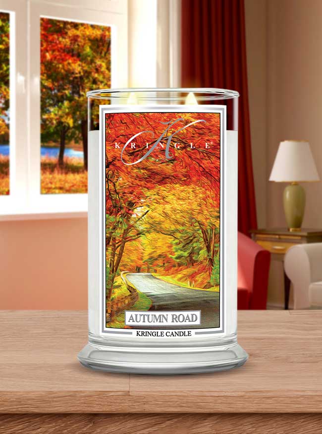 Autumn Road  Large 2-wick - Kringle Candle Company