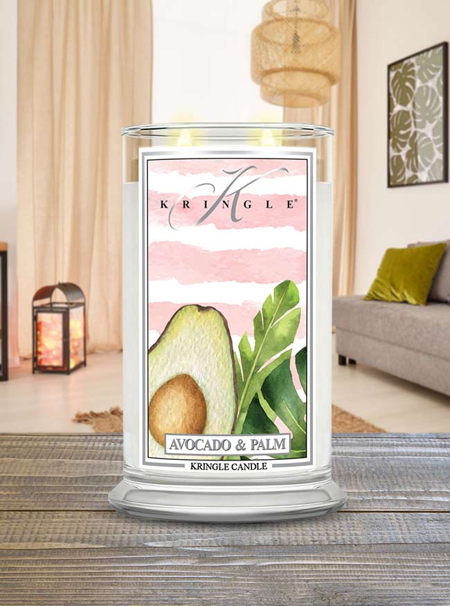 Avocado & Palm  Large 2-wick - Kringle Candle Company