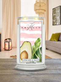 Avocado & Palm  Large 2-wick - Kringle Candle Company