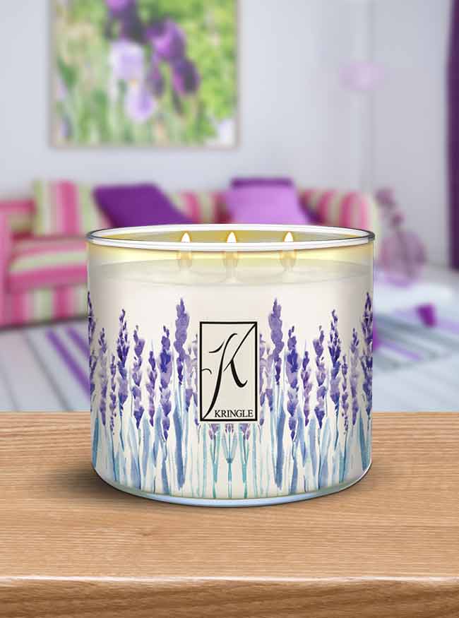 French Lavender | 3-wick Candle - Kringle Candle Company