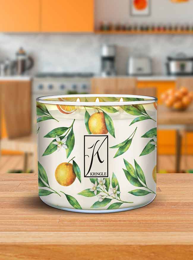 Sicilian Orange | 3-wick Candle - Kringle Candle Company