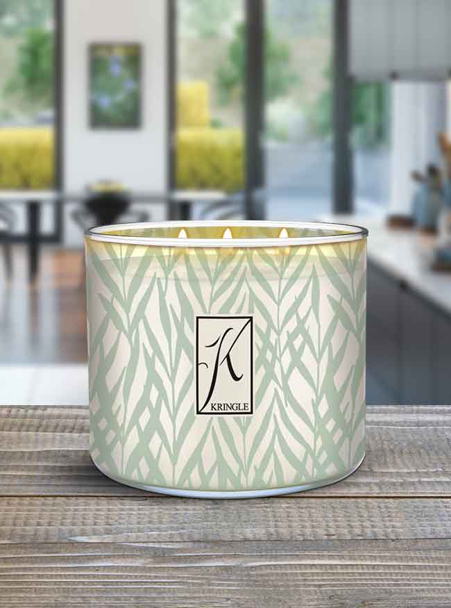 Wild Seagrass | 3-wick Candle - Kringle Candle Company