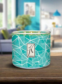 Aqua | 3-wick Candle - Kringle Candle Company