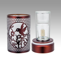 7" Touch Lamp Wax Melts Warmer-Metal Hummingbird Table Decor - Kringle Candle Company