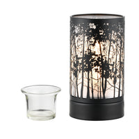 7" Touch Lamp Wax Warmer-Black Morning Trees - Kringle Candle Company