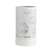 7" Touch Lamp Wax Warmer-White Flower - Kringle Candle Company