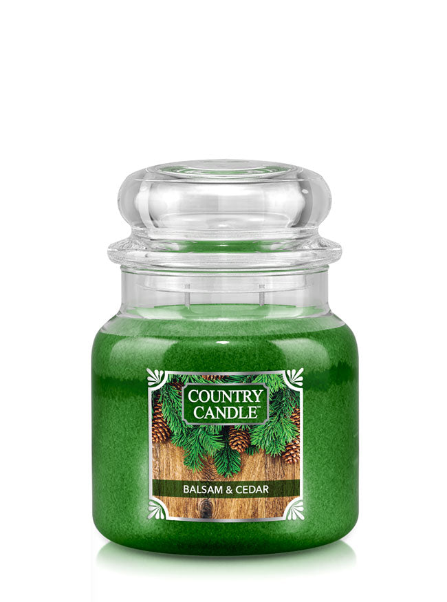 Balsam & Cedar Medium 2-wick - Kringle Candle Company