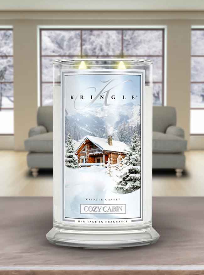 Cozy Cabin  Large 2-wick - Kringle Candle Company