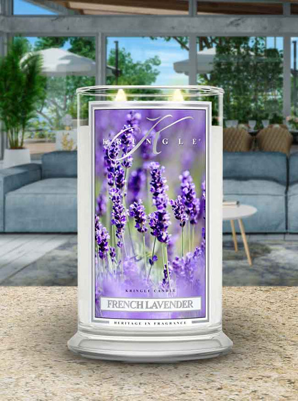 French Lavender Large 2-wick - Kringle Candle Company