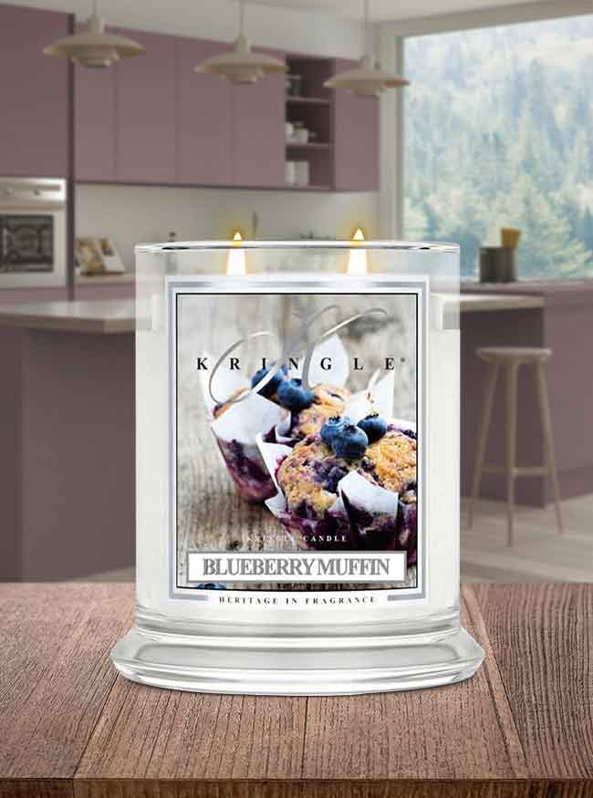 Blueberry Muffin Medium 2-wick Jar - Kringle Candle Company