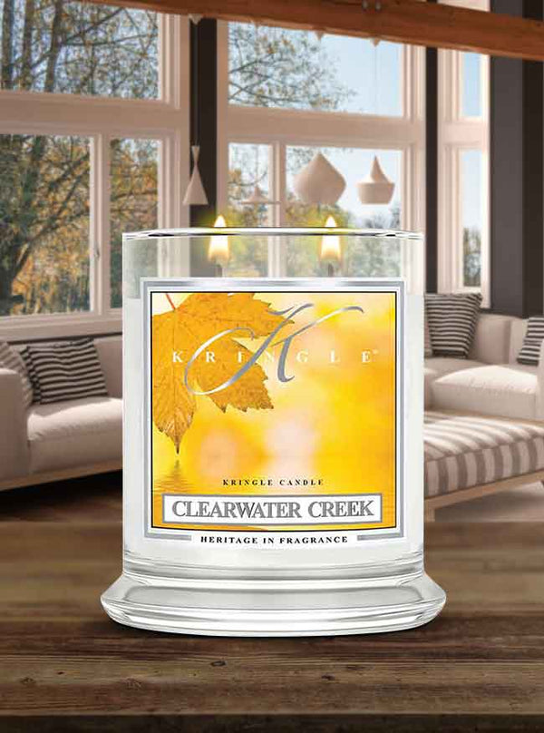 Clearwater Creek Medium 2-wick - Kringle Candle Company