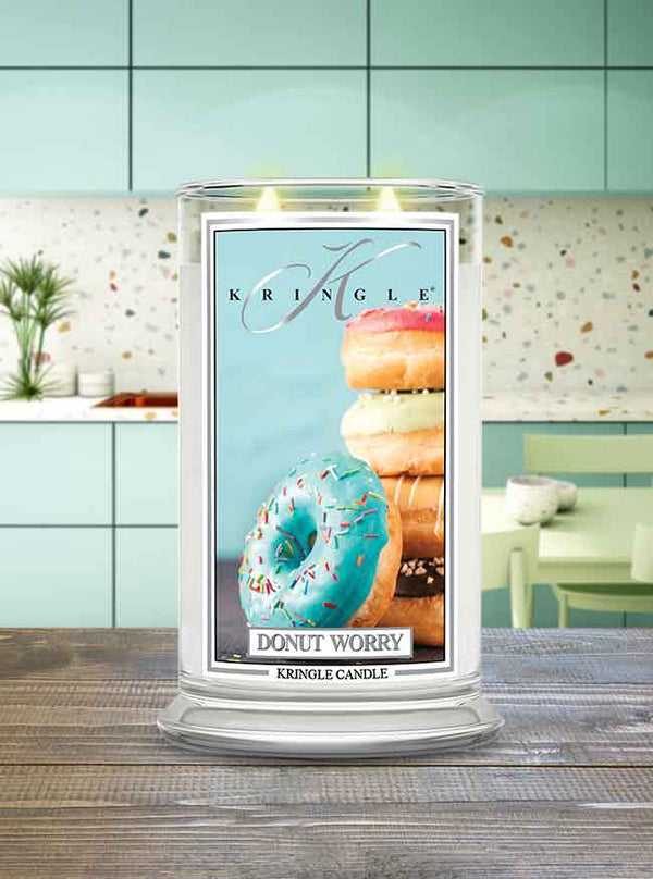 Donut Worry Large 2-wick - Kringle Candle Company