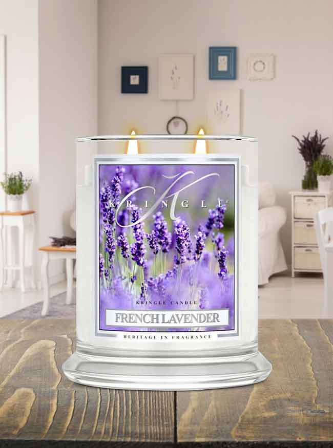 French Lavender Medium 2-wick - Kringle Candle Company