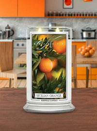 Sicilian Orange Large 2-wick - Kringle Candle Company